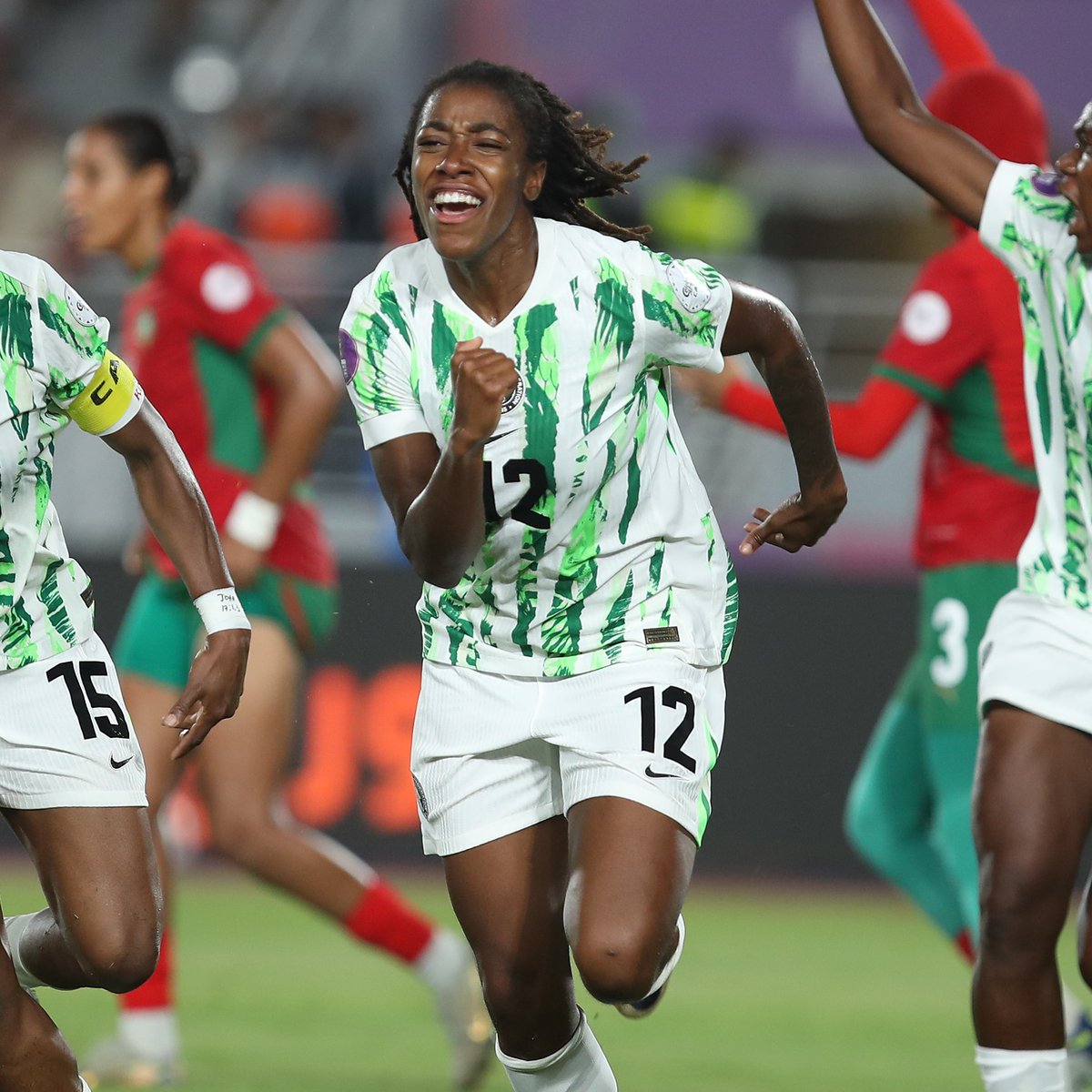 PSG_Feminines's tweet image. Joe Echegini est championne de la Coupe d’Afrique des Nations ! 🏆
Avec un but victorieux, notre Parisienne délivre les siennes à la fin du temps réglementaire ⚽️
Félicitations Joe ❤️💙