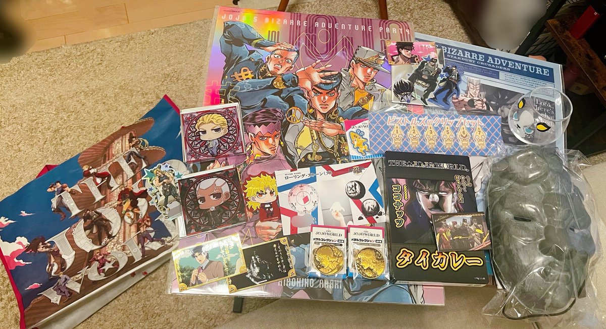 Ula___x's tweet image. 昨日はTHE★JOJO WORLDに行ってきた..!
入店前のクイズも無事答えられた笑
矢でスタンド使いになり、研究所での検査の結果、私のスタンドはローリング・ストーン(ズ)だったので、そのうち彫刻をし始めるかもしれない…