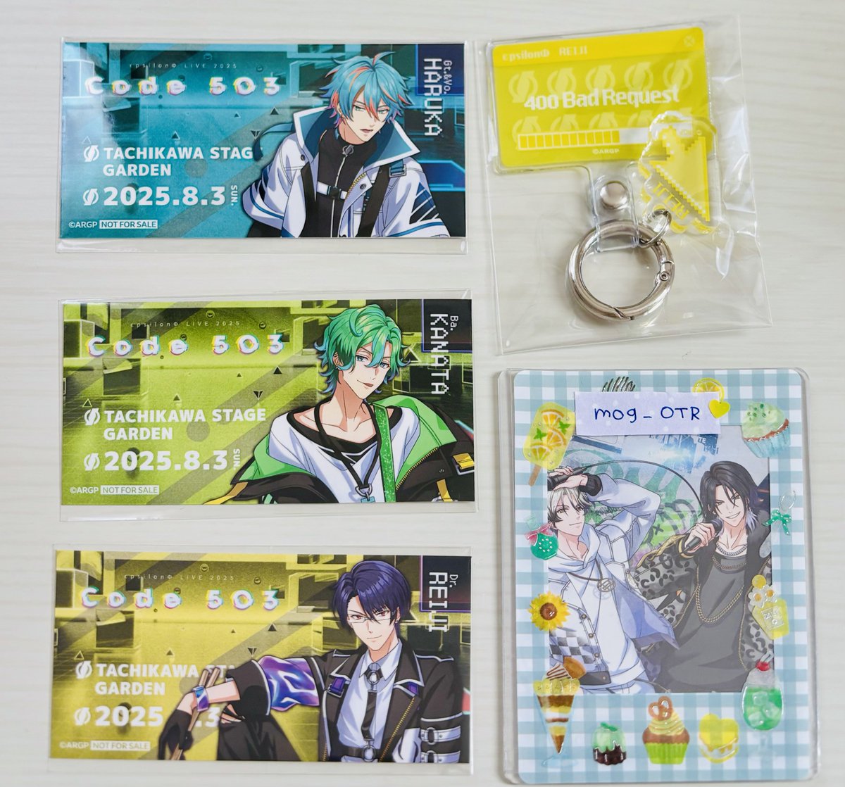 ●交換●アルゴナビス　fromARGONAVIS εpsilonΦ イプシロンファイ Code503 通販特典 ステッカー  フォンタブリング

譲●玲司　遥　奏
求●唯臣

8/3立川手渡しor郵送
遥はまとめての方優先🌼
よろしくお願いします！