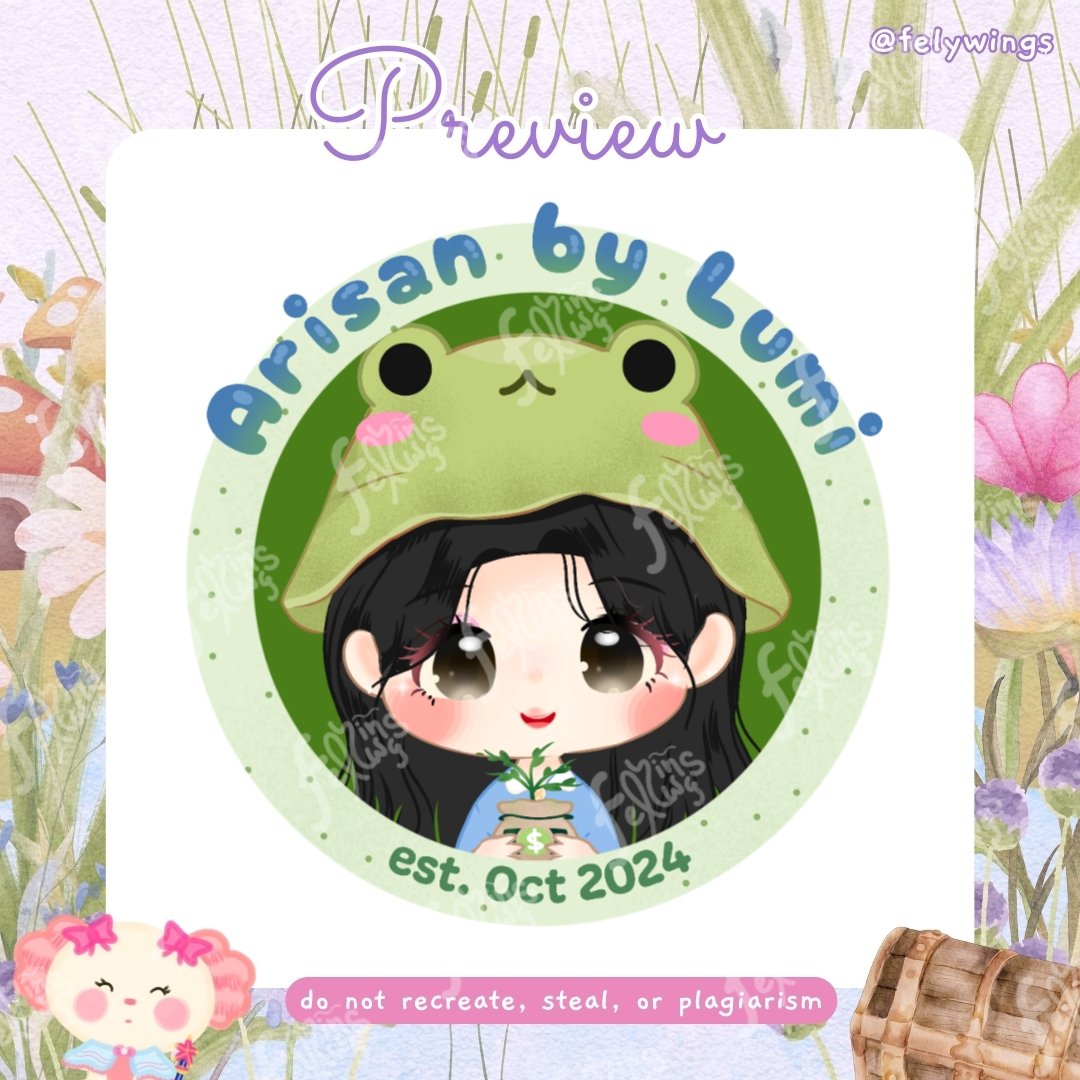 felywings's tweet image. thanks for ordering๐
(Logo chibi &amp; sticker chat chibi)