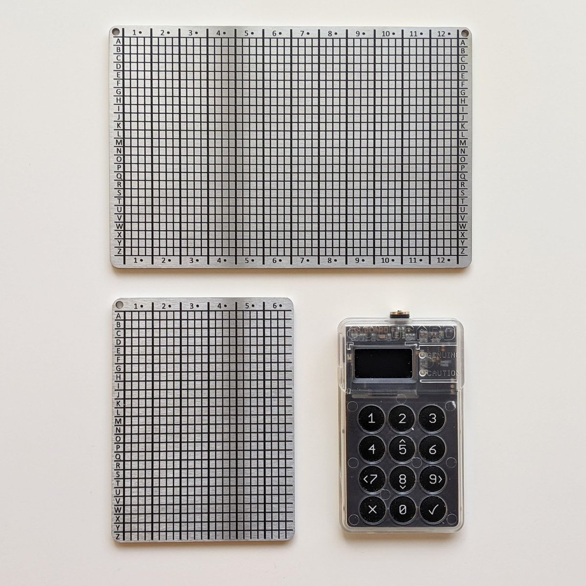 Good practice for #Bitcoin storage... 1. Possess the private key (Save the  seed words) 2. Preserve the private key (Use marine-grade metal backups) 3.  Prevent theft of the private key (Use a