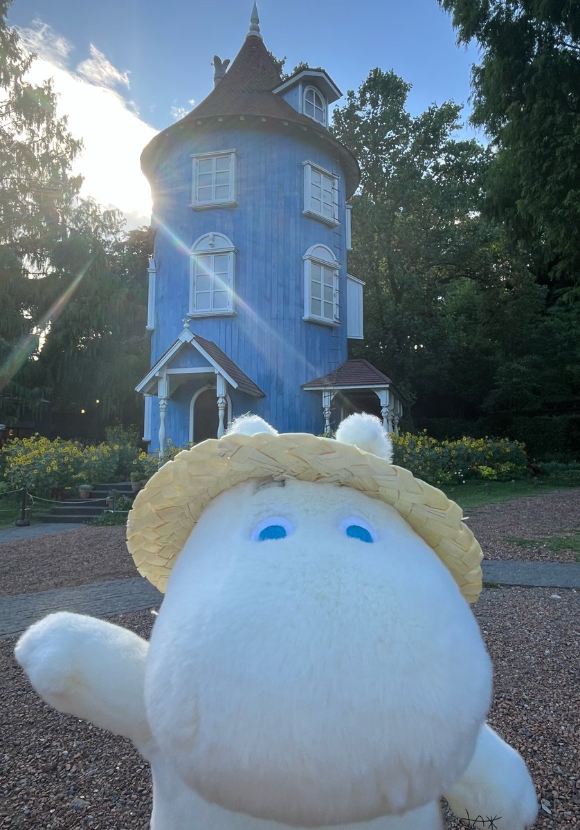 Lerror_L's tweet image. 麦わら帽子ムミン🌻👒