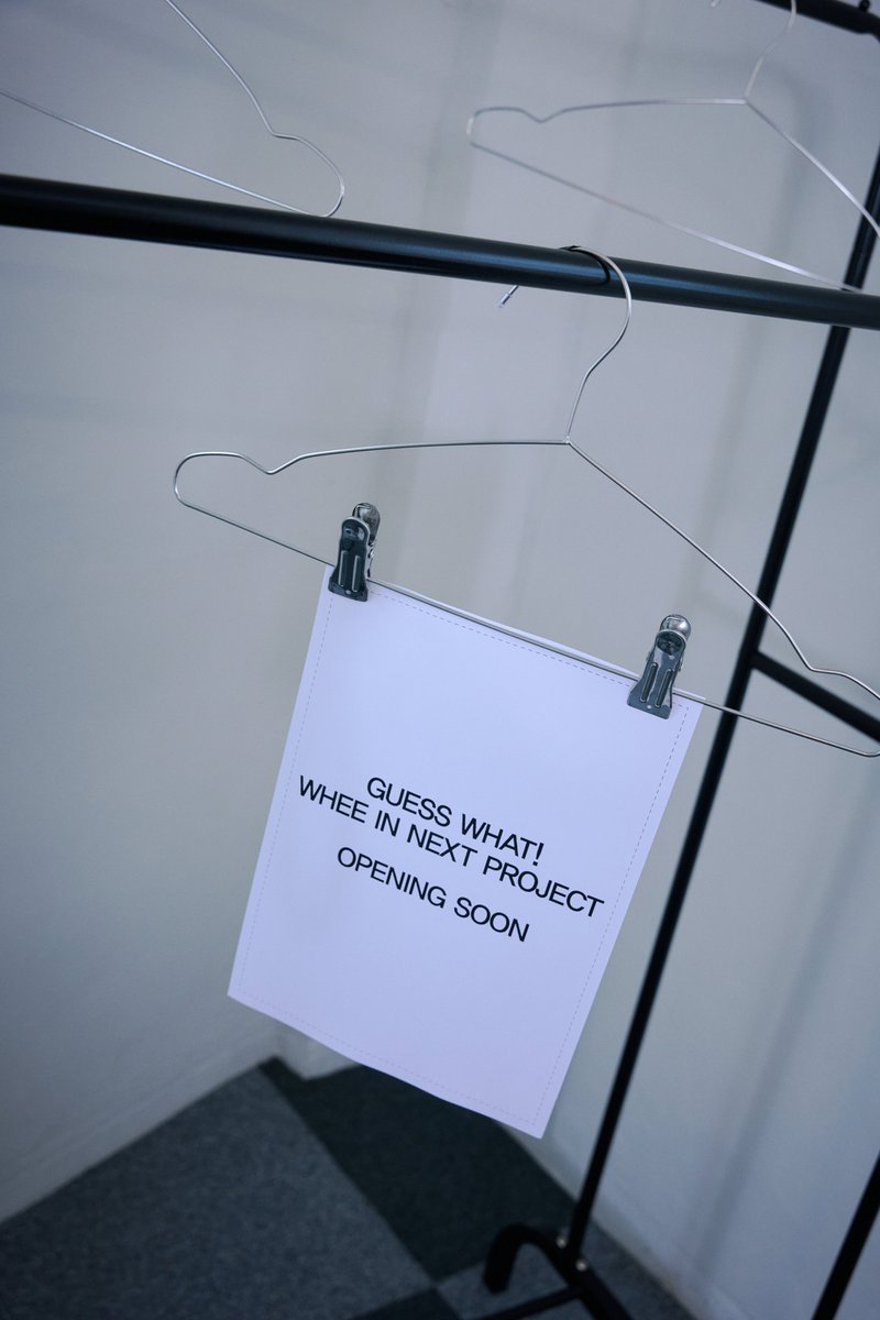 WheeIn_0fficial's tweet image. [#WheeIn]
GUESS WHAT!
WHEE IN NEXT PROJECT

➟ OPENING SOON

#휘인