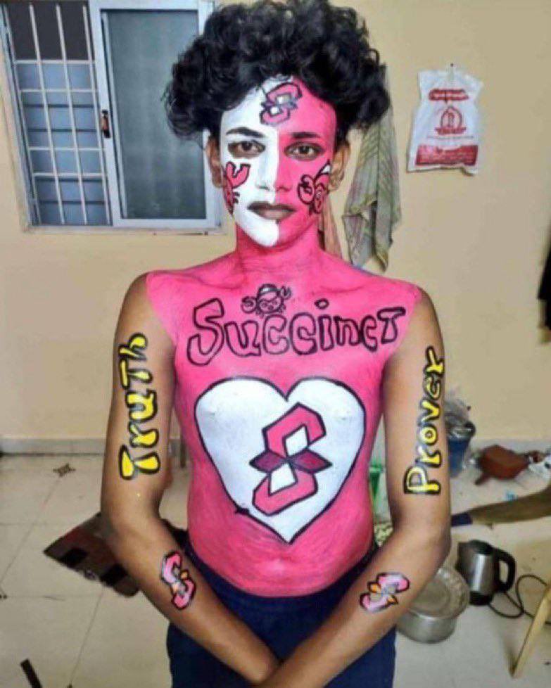 HORLAWANDEH's tweet image. I hope this guy later got @SuccinctLabs  invite code 😅