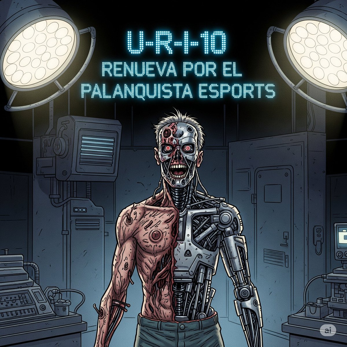 La máquina, el que destroza los balones en los corner, el único Dfc que puede mirar de tú a tú a los DC en la tabla goleadora. Nuestro T-800 <a href="/UriiSanchez4/">UriiSanchez</a> programada para estar otra temporada más con nosotros 🖋️🤖.