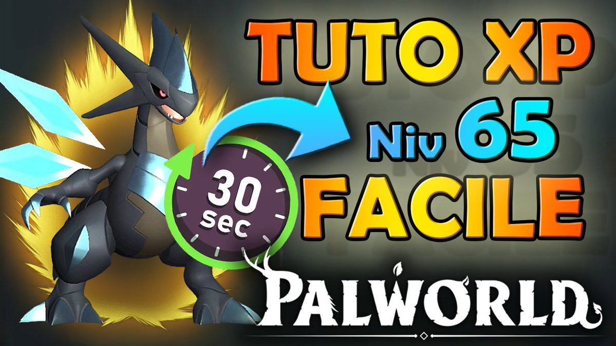 Joenesteam's tweet photo. ⭐ NOUVELLE VIDÉO dispo ! ⭐
💥 +25 MILLIONS d’XP en QUELQUES SECONDES !! ➤ Pals &amp; Perso au MAX – TUTO PALWORLD 🔥 🎮

🎥 Regarde ici ➡️ https://t.co/Fv5rBRCg8f

#Palworld #PalworldXP #TutoPalworld #FarmXP #LevelUp https://t.co/WTfi1eD1RA