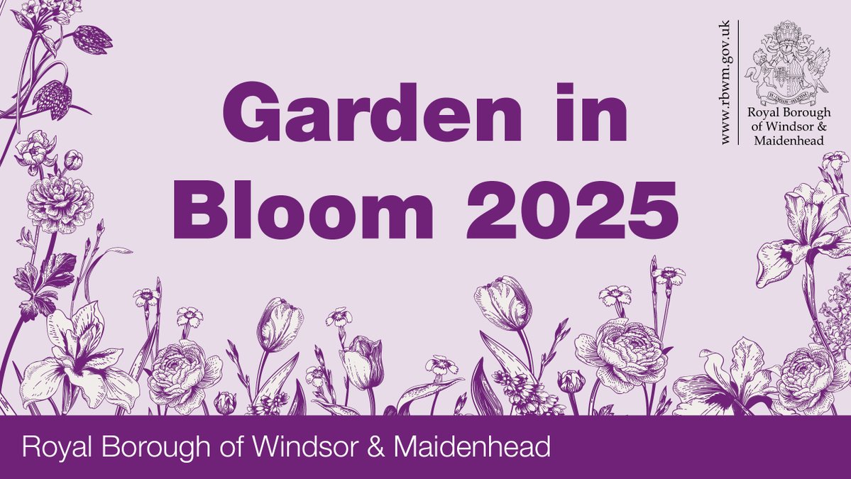 RBWM's tweet image. Green-fingered residents still have a chance to show off their gardening skills in the annual Garden in Bloom competition before it closes for entry on 31 July 2025!
More info, including eligibility, can be found here ๐ orlo.uk/pZto1