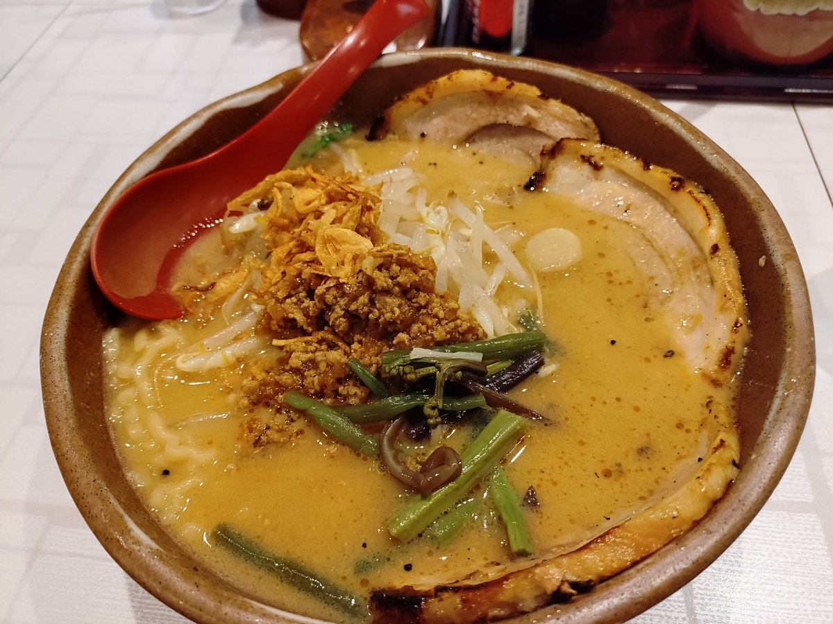 oto_jun's tweet image. ワンフェス後いつもの味噌ラー