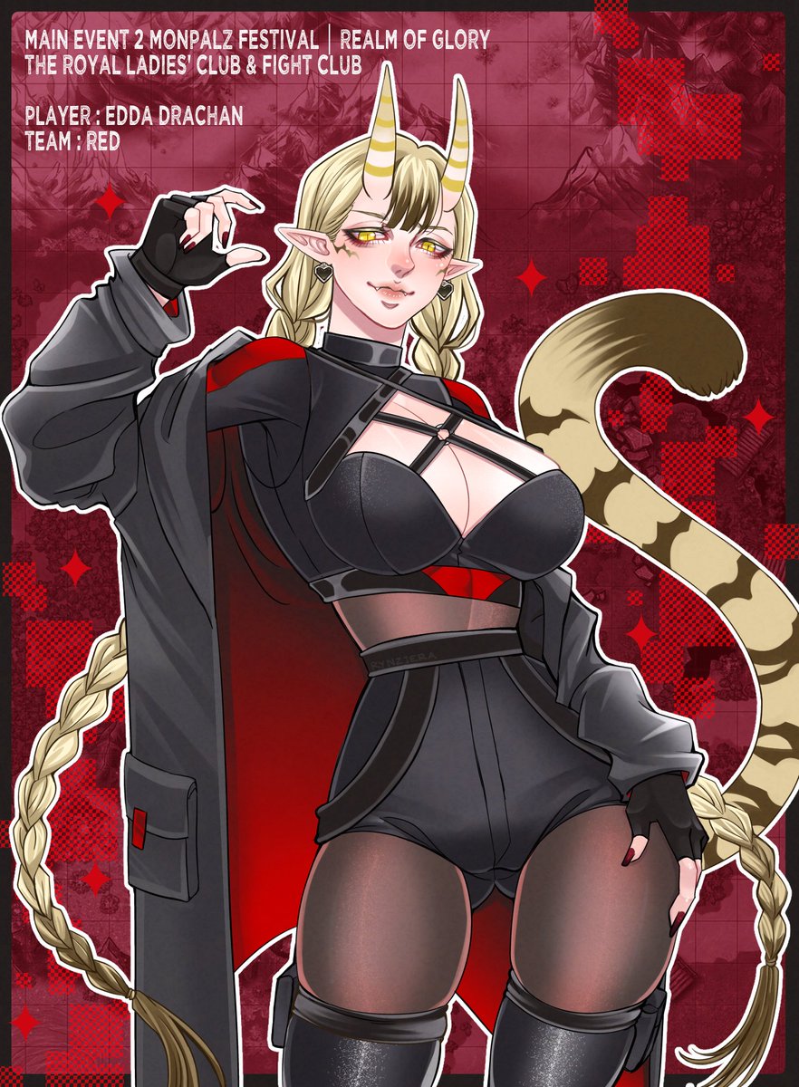 MPC_Edda's tweet image. Main event 2 Monpalz Festival │ Realm of Glory
The Royal Ladies&apos; Club &amp;amp; Fight club
#MPC5event2 #TheRoyal_MPC #ROG_MPC
(ลงชุดแข่งบ้าง ถึงแม้จะเป็นการเอาชุดบูธของชมรมมาแก้ก็ตาม😌✨)

&quot;ไง อย่าลืมมาเชียร์ชั้นหล่ะ&quot; 😉💖✨ ขยิบตา
