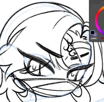 mintgreenwaters's tweet image. angy (wip)