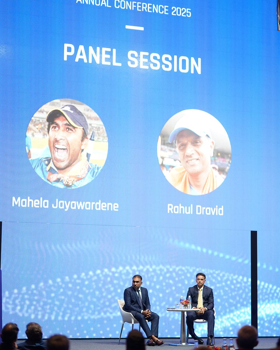 ICC's tweet image. Representatives from more than 100 members joined the ICC Board and cricket greats at the ICC Annual Conference in Singapore last week.