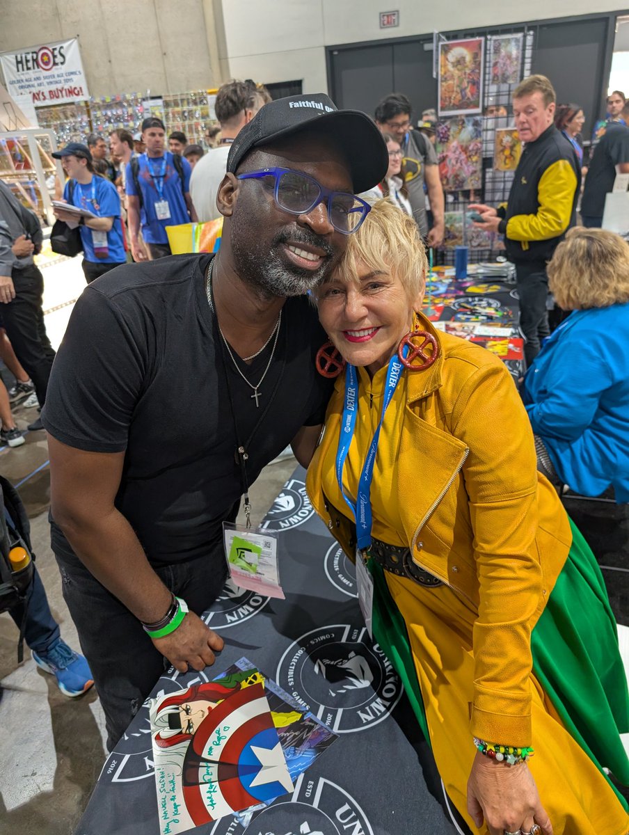 BuzzWorthyRadio's tweet image. I can honestly say... My heart is full. Meeting the voice actors of #xmen #XMen97 was just an absolute thrill! #SDCC