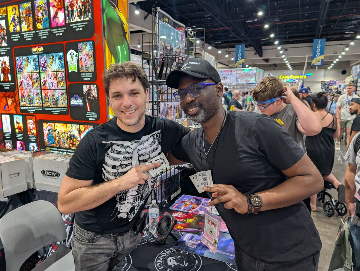 BuzzWorthyRadio's tweet image. I can honestly say... My heart is full. Meeting the voice actors of #xmen #XMen97 was just an absolute thrill! #SDCC
