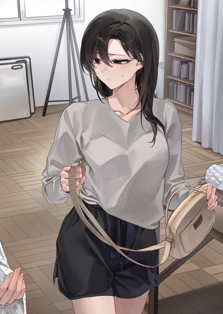 S_ABOTEN__'s tweet image. 「フィッティングモデルが必要だというから来たけど、こんなスタイルなら私より他のモデルの方が···」