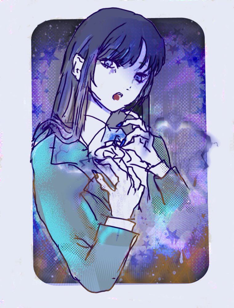 YYTnb49ijMw8hOk's tweet image. Xのフォロワーさんが
Adoさんのライブに行かれたみたいで
記念？に描いてみました。
これ描いてみたら？みたいなのがあったら
教えてくださいね