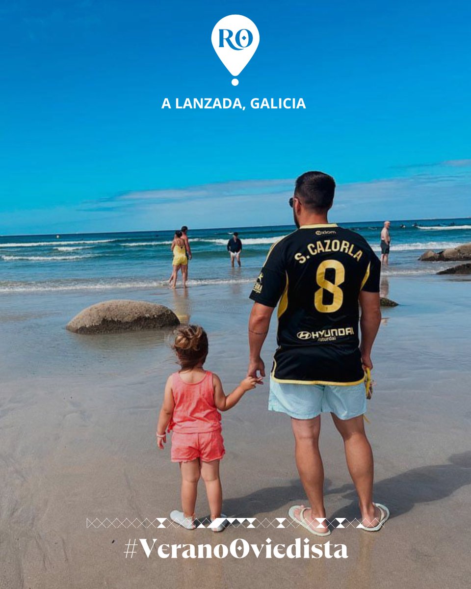 RealOviedo's tweet image. โ๏ธ #VeranoOviedista desde Galicia y siempre de la mano ๐
๐ธ Sube tu foto con el hashtag y participa en el sorteo de la camiseta de esta temporada.
#RealOviedo ๐ตโช๏ธ
