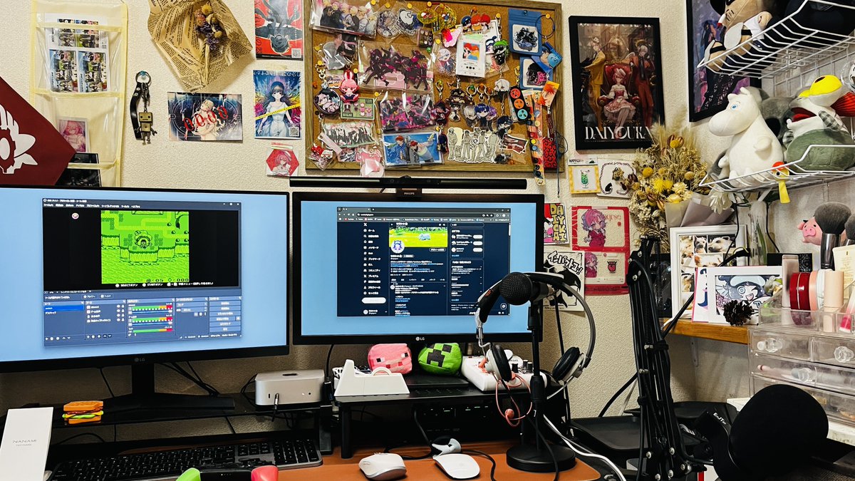hgbgssm's tweet image. 移行完了！
WINはゲーム用、MACは作業用でがんばります✌️
ワンポチでデバイスも切り替えられます！理想すぎる