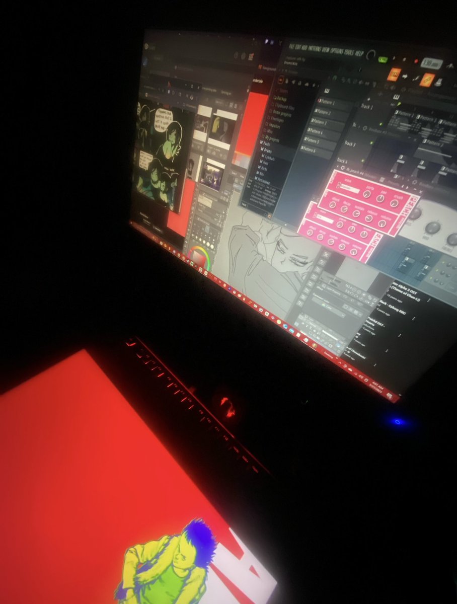 soontoons's tweet image. overstimulation feels good