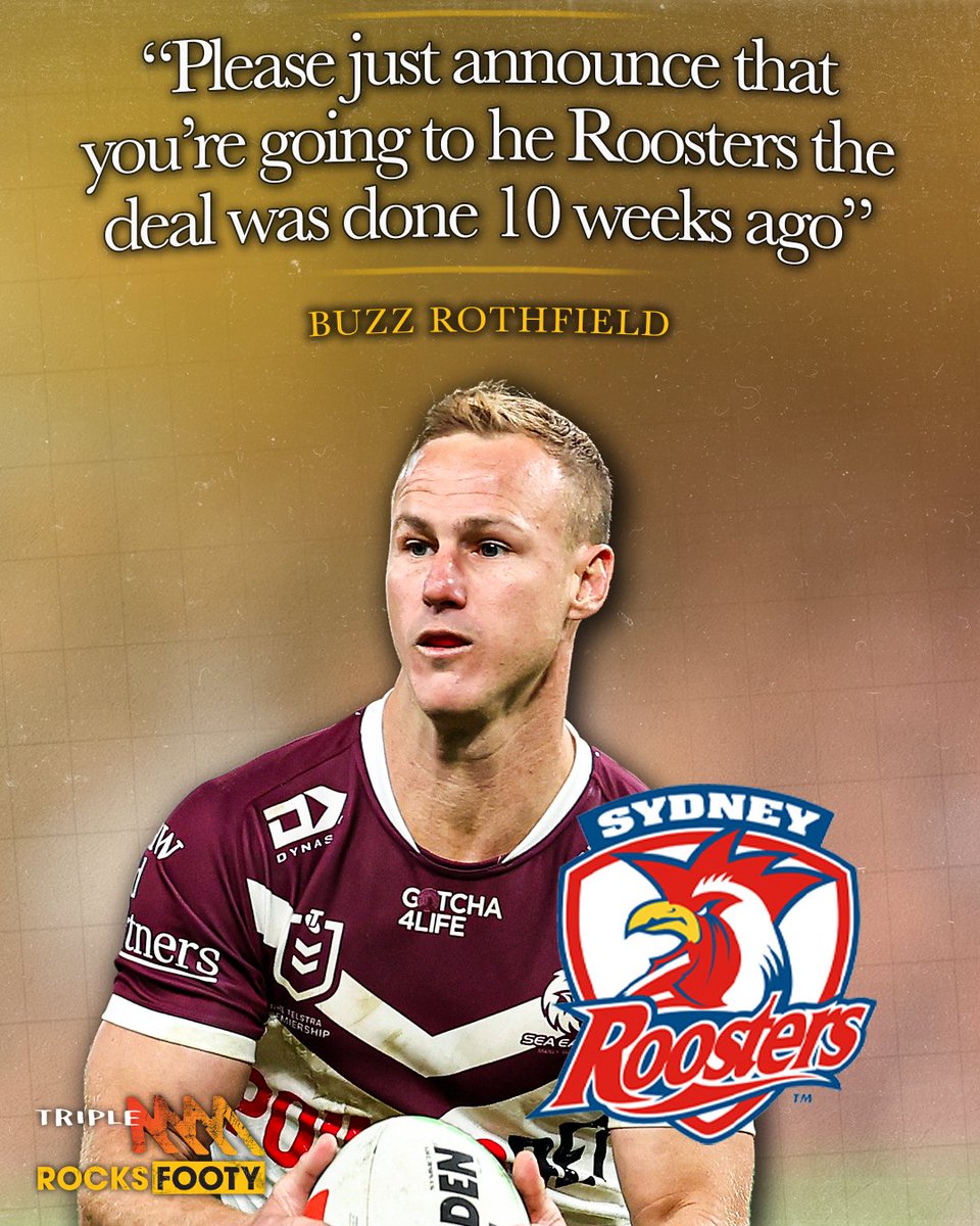 TripleM_NRL's tweet image. It&apos;s the worst kept secret in Rugby League 🐓
LISTEN HERE 👉 brnw.ch/21wUsna

📷 Getty