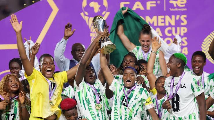 Nigeria Stage Comeback to Defeat Morocco in WAFCON 2025 Final

Nigeria’s Super Falcons made a stunning second-half comeback to beat hosts Morocco 3-2 in a thrilling WAFCON 2025 final at a packed Olympic Stadium in Rabat. 
#SuperFalcons #WAFCON2025 #NigeriaVsMorocco #freedomsquar