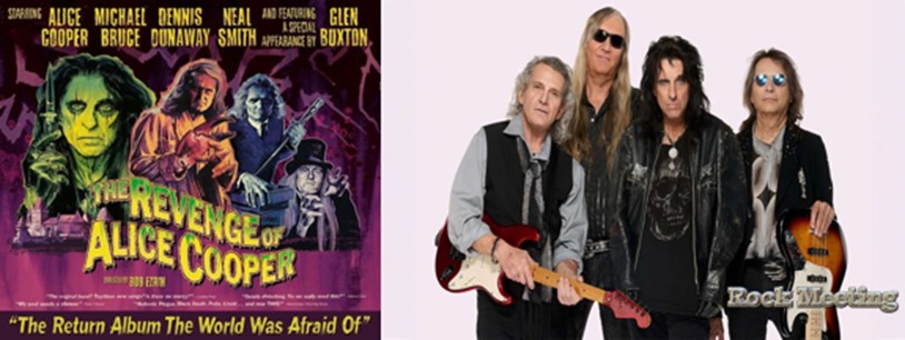 💥Alice Cooper💥  - The Revenge Of Alice Cooper - "A l’heure où les vieilles gloires tirent leurs révérences , cet album est l’occasion de célébrer la carrière d’ALICE COOPER..." La suite de la chronique avec MrNiceGuy et l'album en écoute : 👉👇 rockmeeting.com/chroniques/har…