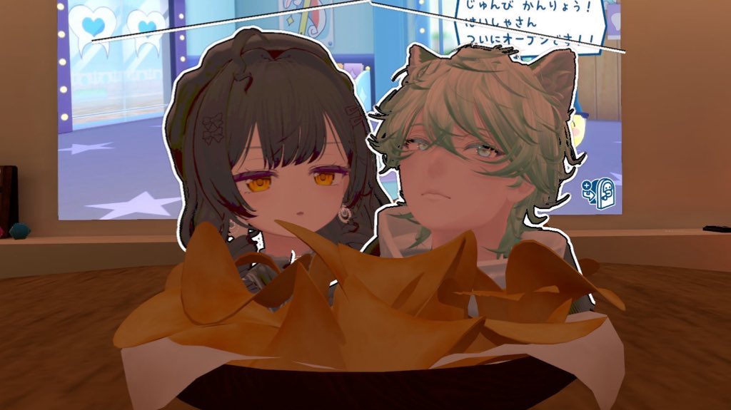 明日21時からはもちぇラジ📻
VRChatにてFriend+でインスタンスを開きますので｢Cherry_Blaster｣にJOINしてくださいね！
#VRCイベント #VRChat