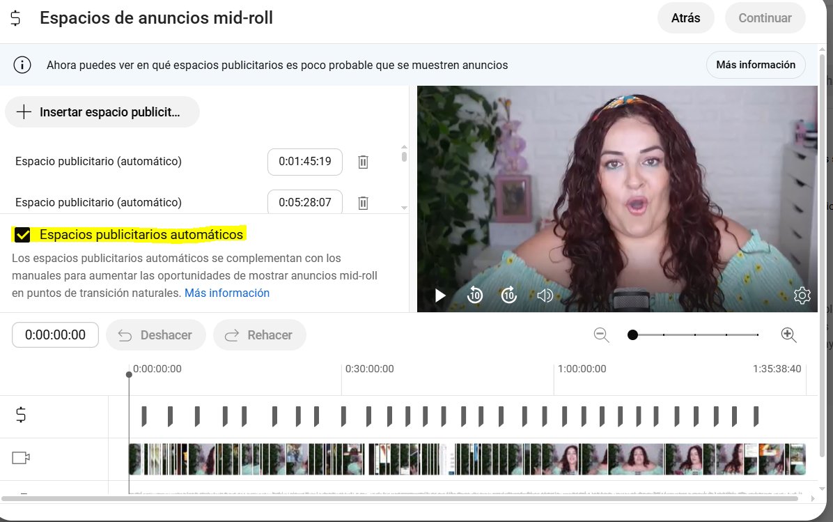 Mimi_XXL's tweet photo. ¿Cómo quiere forzar YT un YT premium? Con 30 anuncios en un vídeo de 90min. Habrá quien no mire esto, yo los cambio/borro manualmente, pero me los marca en rojo como "mal posicionados" intentando forzarme a volver a automático. NOT ON MY WATCH. https://t.co/VWEw72mB8Y