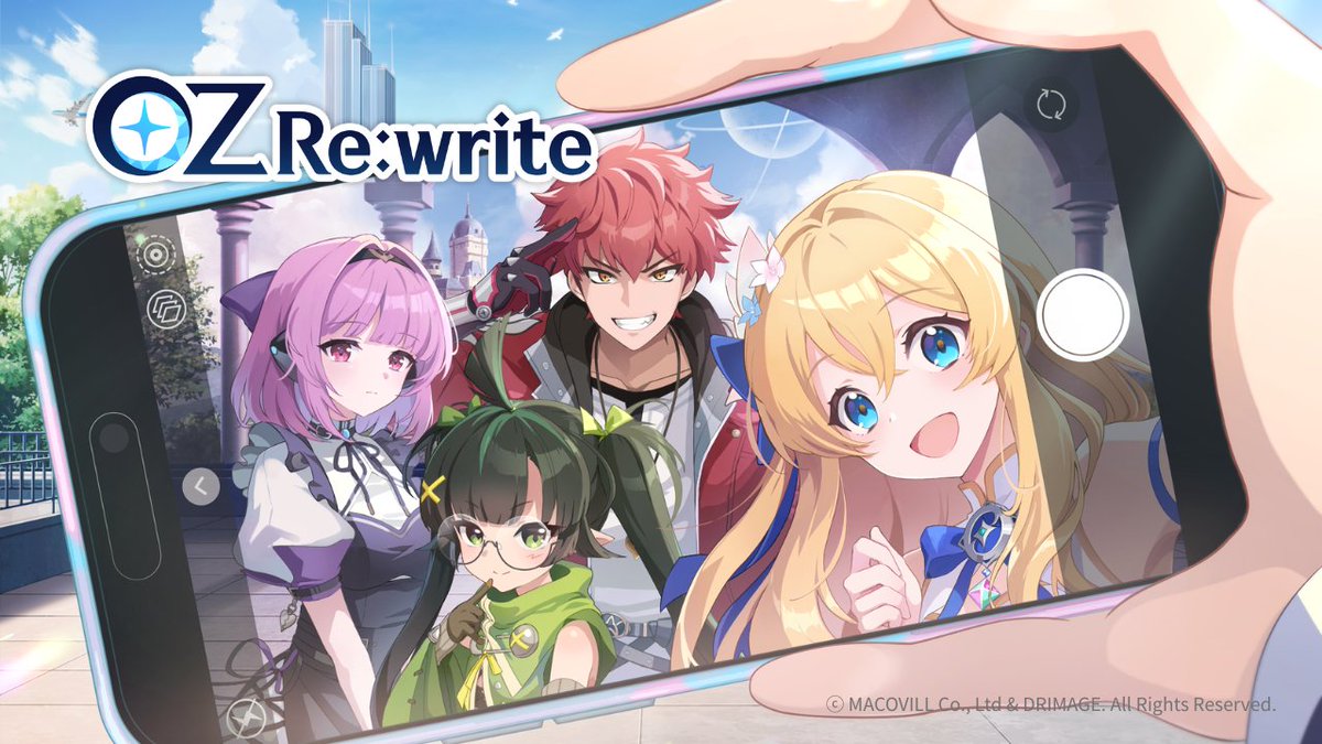 PRTIMES_APP's tweet image. 【DRIMAGE JAPAN プレスリリース】絆×リライト×異世界RPG「OZ Re:write(オズ リライト)」サプライズ!ボカロコ... prtimes.jp/main/html/rd/p…