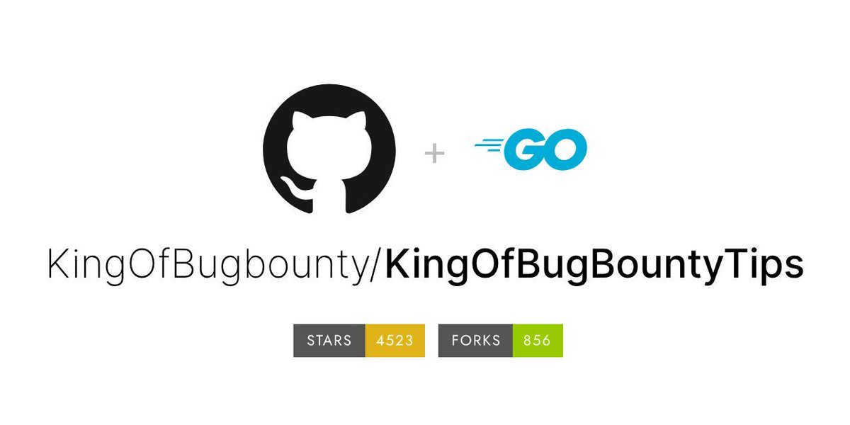 intigriti's tweet image. KingOfBugBounty by @KingOfBugbounty is an extensive curation of bug bounty tips, one-liners and other relevant resources to help you find more vulnerabilities! 😎
Check it out! 👇
🔗 github.com/KingOfBugbount…