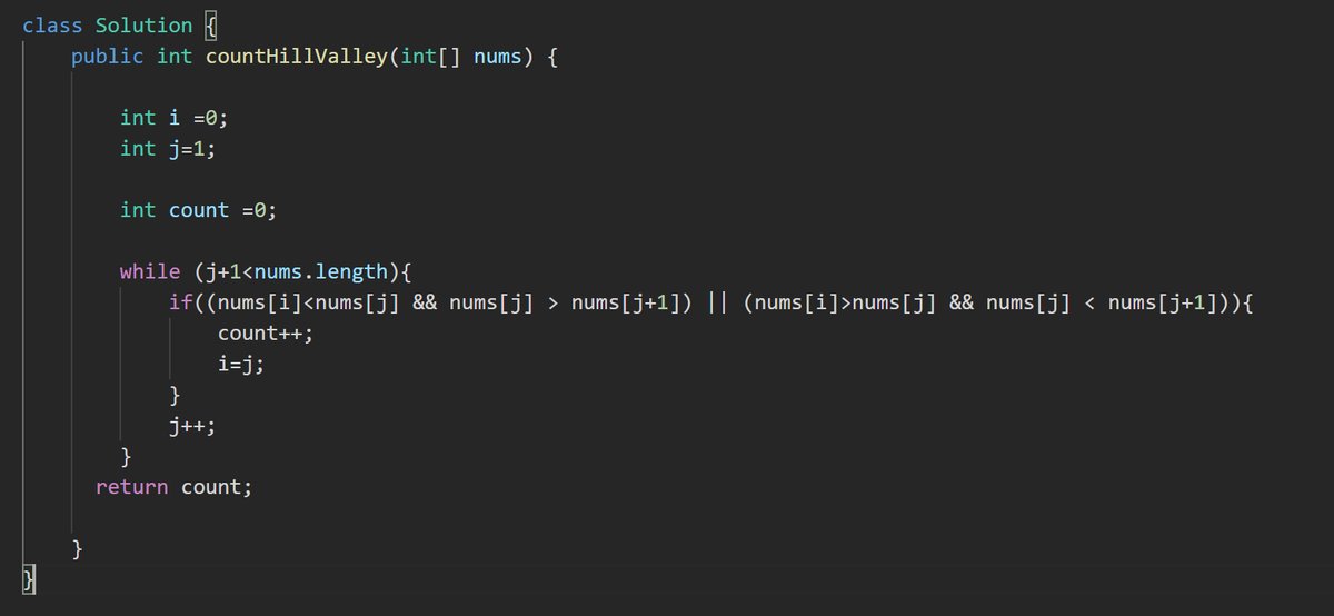 Ayxshaa_8's tweet image. DSA with Java – Day 7
Problems Solved:
🔼🔽 2210. Count Hills and Valleys in an Array
🔄 33. Search in Rotated Sorted Array
Handle edge cases with duplicate values
#100DaysOfCode #DSAwithJava #LeetCode #WomenWhoCode #Java #day7