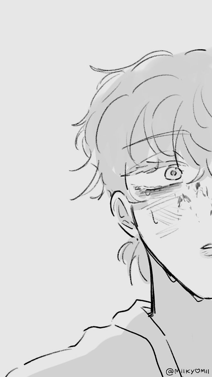 kumikocanart's tweet image. I like drawing this guy miserable😈