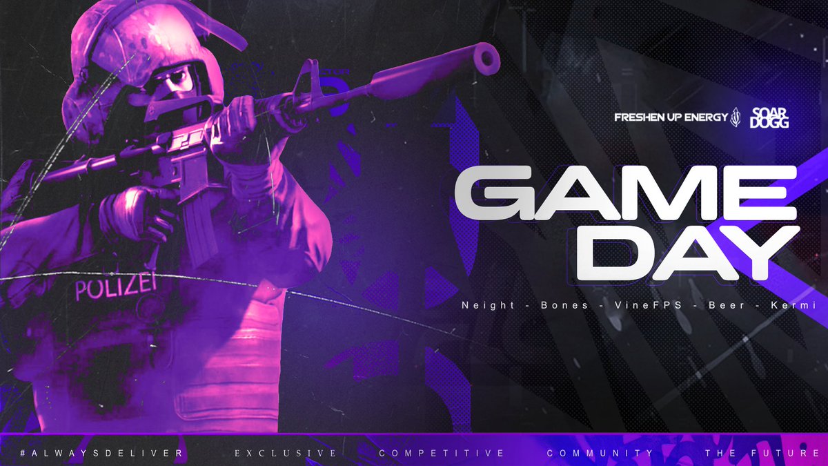 Reactor9Esports's tweet image. Another Elite Match Up for CS2!

🆚 | Antigrind
⏰ | 9pm EST
📺 | discord.com/invite/reactor…

ROSTER:
🧠 | @Ghost_solder
👑 | @neightcs
👑 | @bonesTJD
👑 | @vinefps
👑 | @littlebeerr
👑 | @CSKermi 

#AlwaysDeliver || @SoarDogg @DrinkFreshenUp
