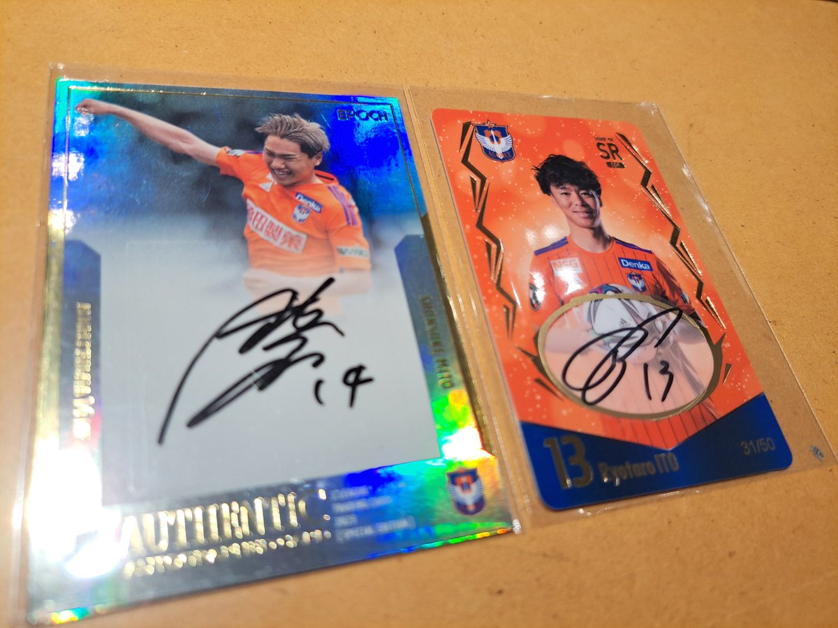 mintshinjuku's tweet image. 【サッカー】アルビレックス新潟の直筆サインカードが多数入荷いたしました!三戸舜介選手や伊藤涼太郎選手も販売中です!是非ともご利用下さい!!
#albirex