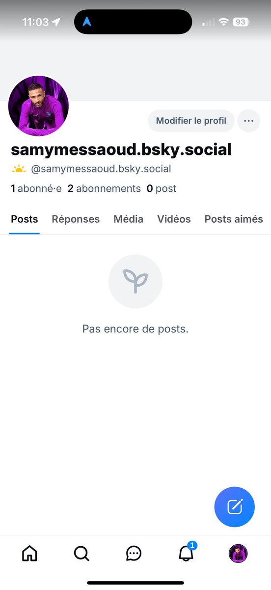 Du coup j ai créé un Bluesky :
Lien : bsky.app/profile/samyme…
Like et RT si tu me follow ❤️