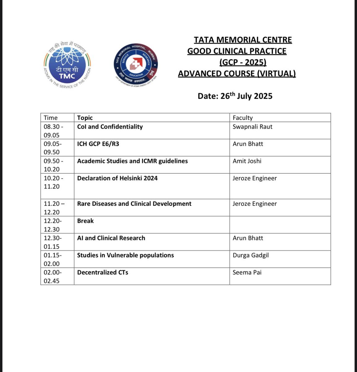 SirohiBhawna's tweet image. Had a wonderful academic week from moderating a panel on LABC& spending time with dear friend @drshonanag, fruitful discussions with @FightCRC on #EOCRC, molecular mdt with colleagues from all over the world, training in advanced GCP with @TataMemorial so grateful @BalcoMedical