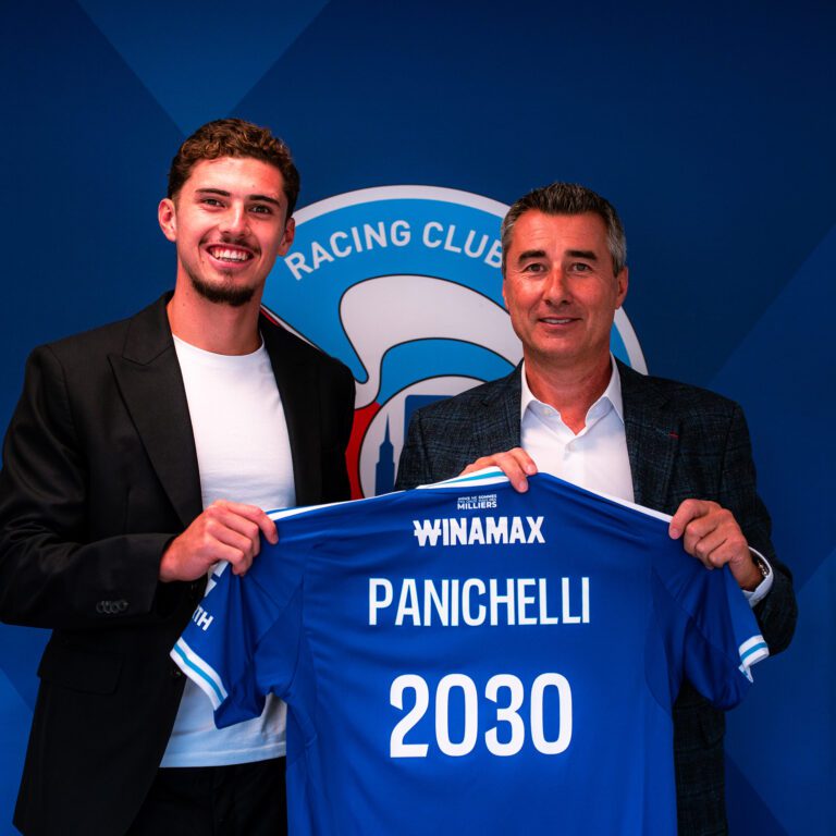 RCSAFOREVER's tweet image. 🆕️ - Joaquin Panichelli 🇦🇷, sous contrat avec le Racing jusqu'en 2️⃣0️⃣3️⃣0️⃣. ✅️🔥
👉 Bienvenido Joaquin ! 💙🤍
(📸 @RCSA)
#RCSA #RCSLIVE #LIVERCS