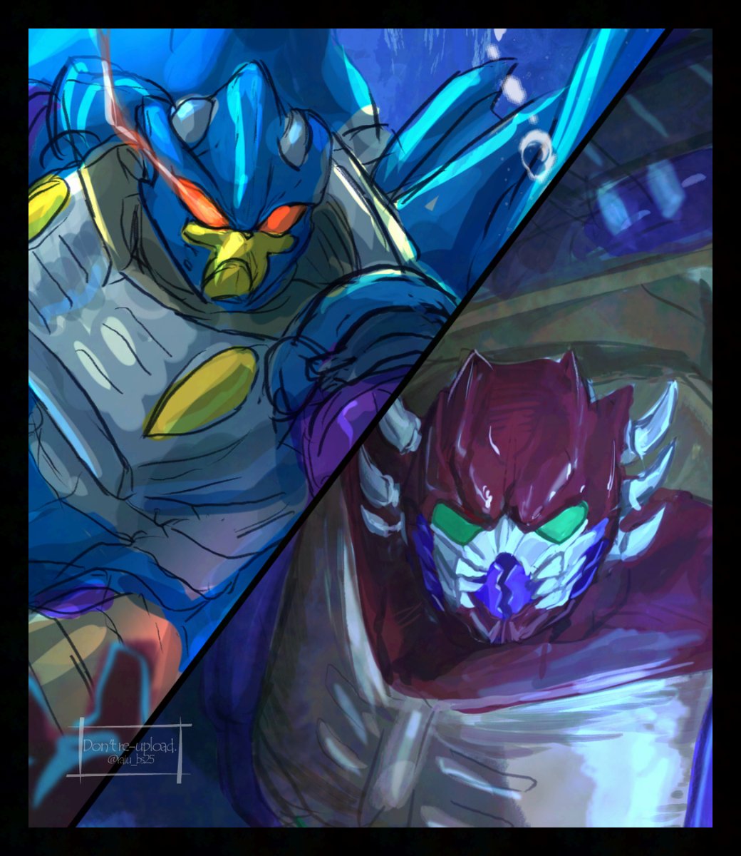 ２週分のワンドロでこの因縁描けて良かった