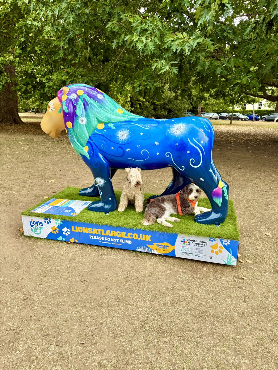 Yesterday we found our last Cheltenham Lion,  this week we will be going in search of the Gloucester Lions with <a href="/lions_at_large/">Lions at Large Trail</a> ❤️❤️