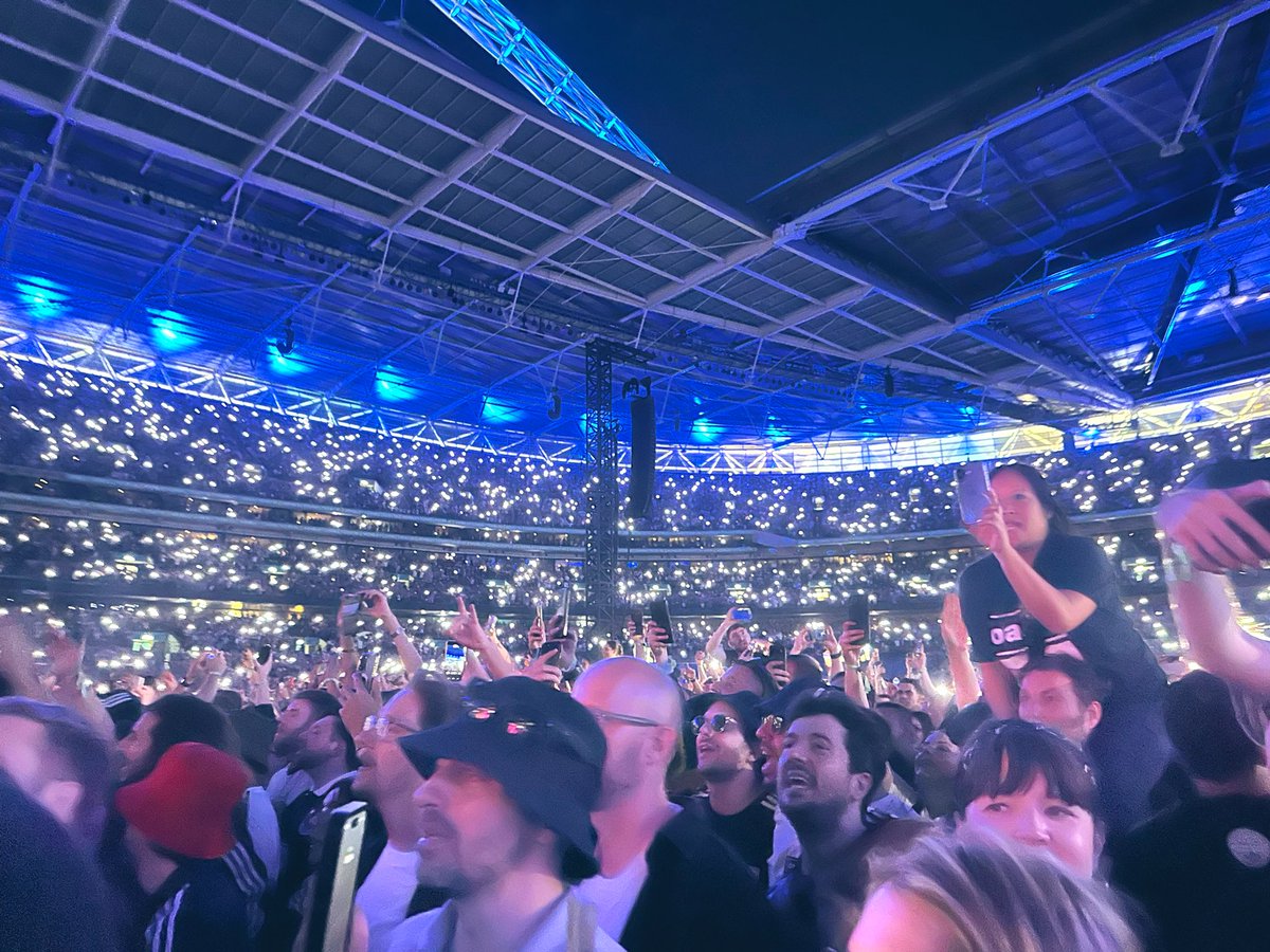Well I waited 18 years to take my daughter to watch the greatest band of all time and they did not let us down. What a night, what a gig, what a band <a href="/oasis/">Oasis</a>