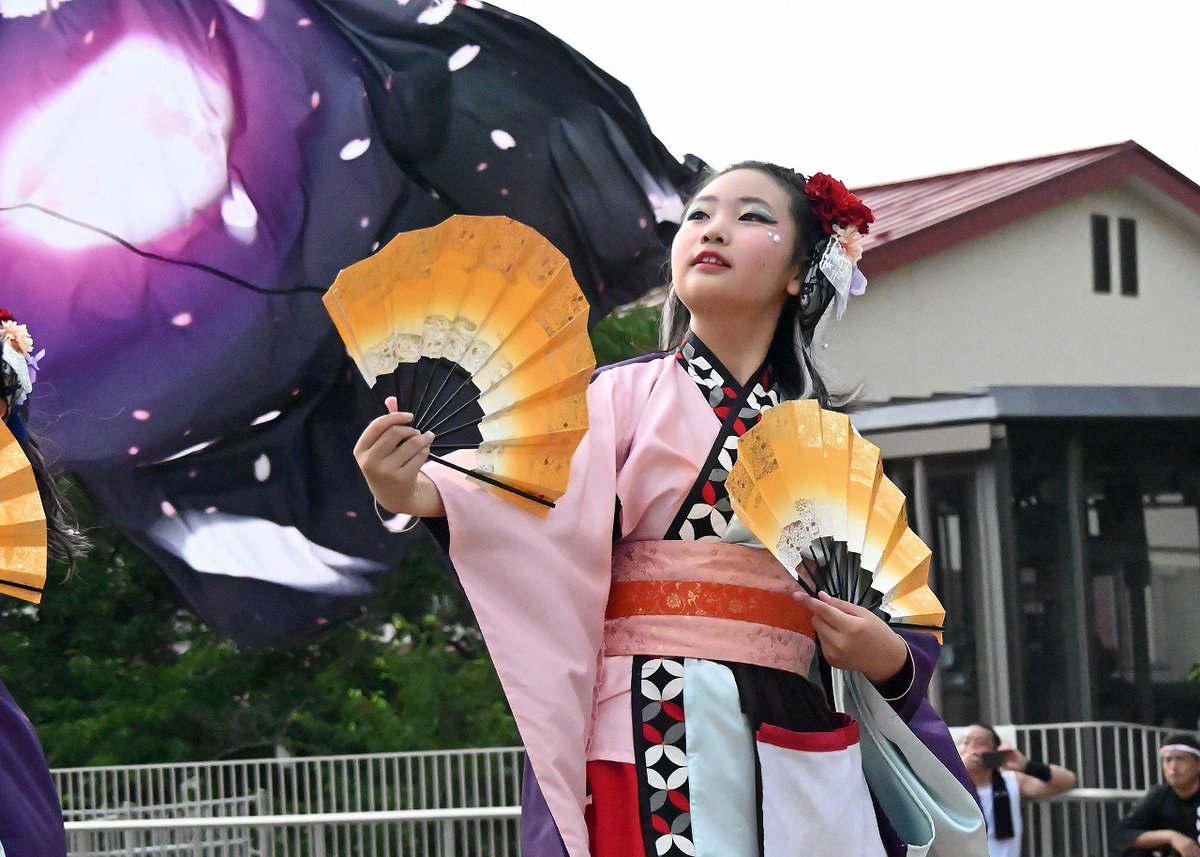 44982441shimu's tweet image. 能代市役所さくら庭で行われている  
夏だ！ビアガーデン屋台村2025にて 
寺こまちゃん・・・寺内こまちはやて組
その２