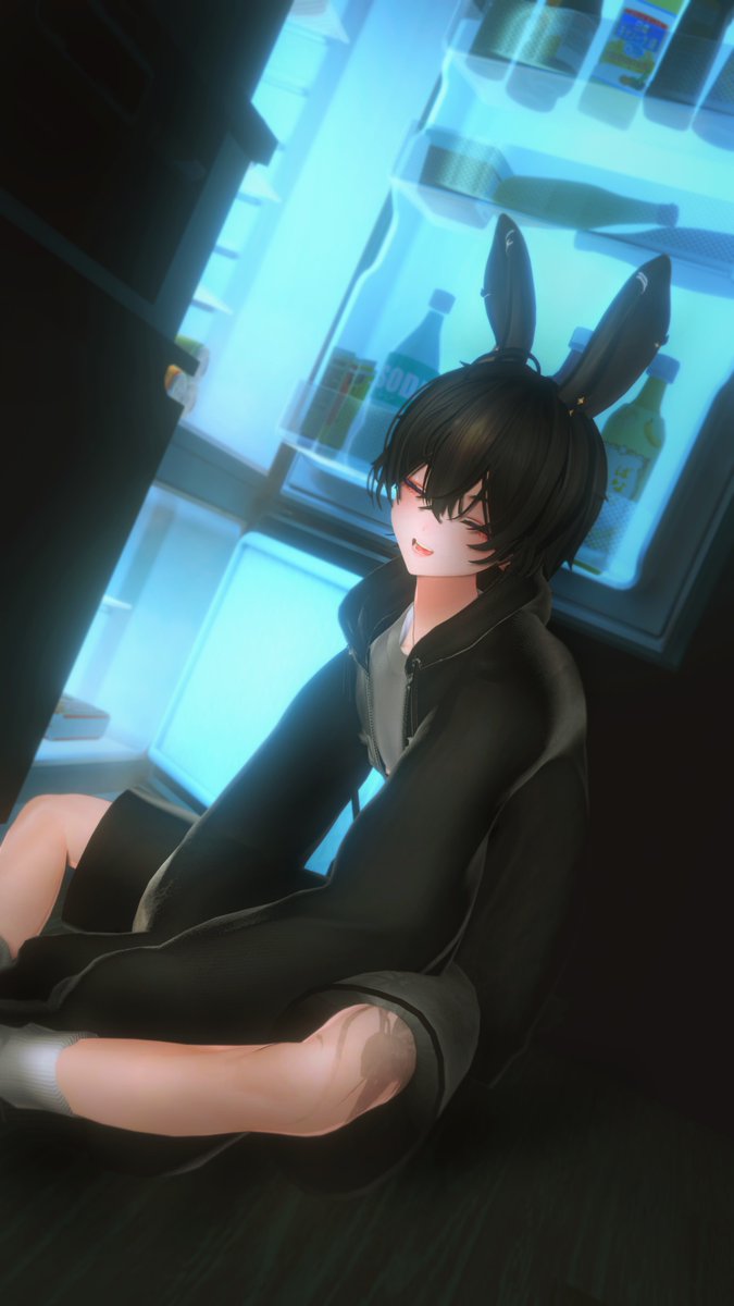 Vrc_heavy_rain's tweet image. 헤헤… 누나 몰래 먹으려다가 들켜버렸네~
えへへ…お姉ちゃんに内緒で食べようとしたら、バレちゃった〜