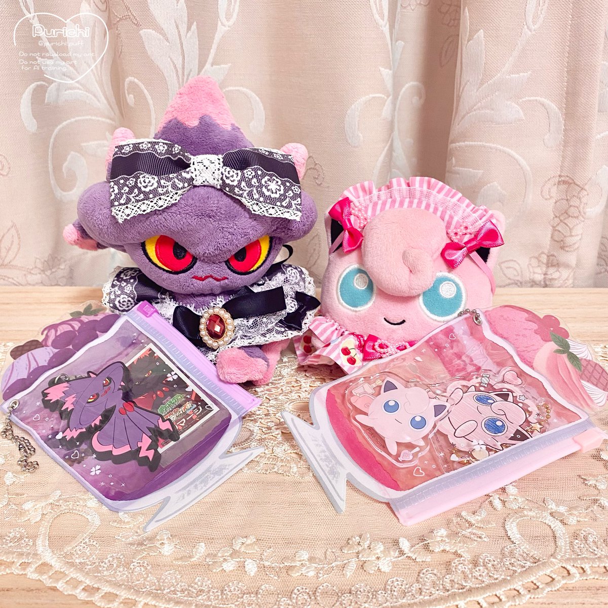 purichi_puff's tweet image. セリアのパフェ柄アクスタケース
かわいい🥺💜🩷