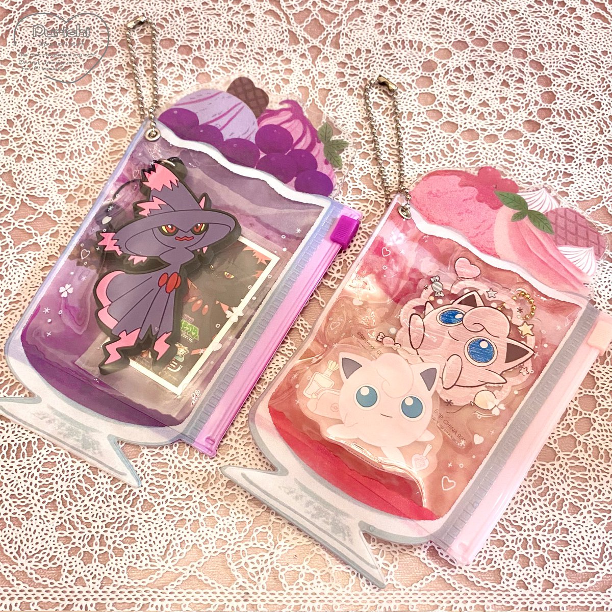 purichi_puff's tweet image. セリアのパフェ柄アクスタケース
かわいい🥺💜🩷