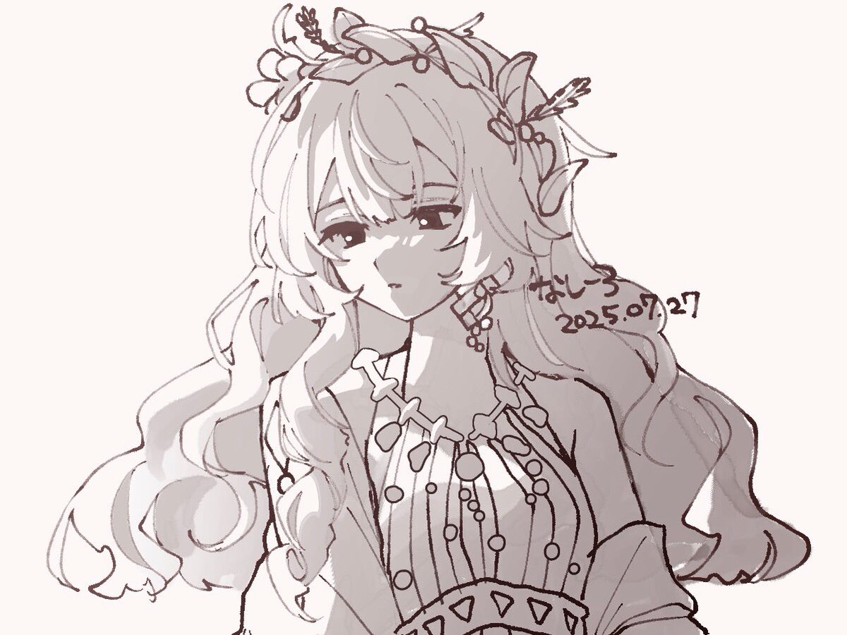 m_c0__'s tweet image. とりあえずらくがき　ちゃんと描きたい