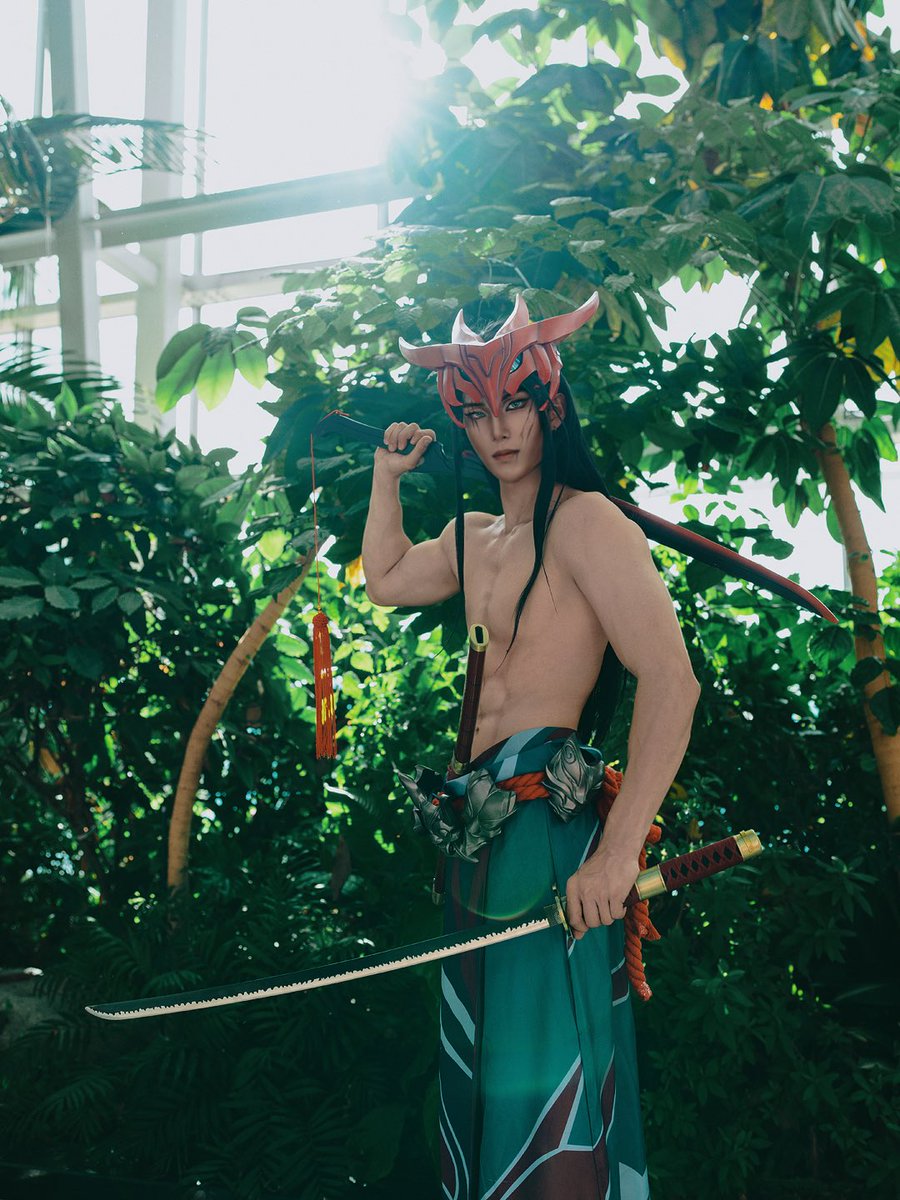 Dkejeidccc's tweet image. #LeagueOfLegends #cosplay 
#yone 

@SteinsAnime