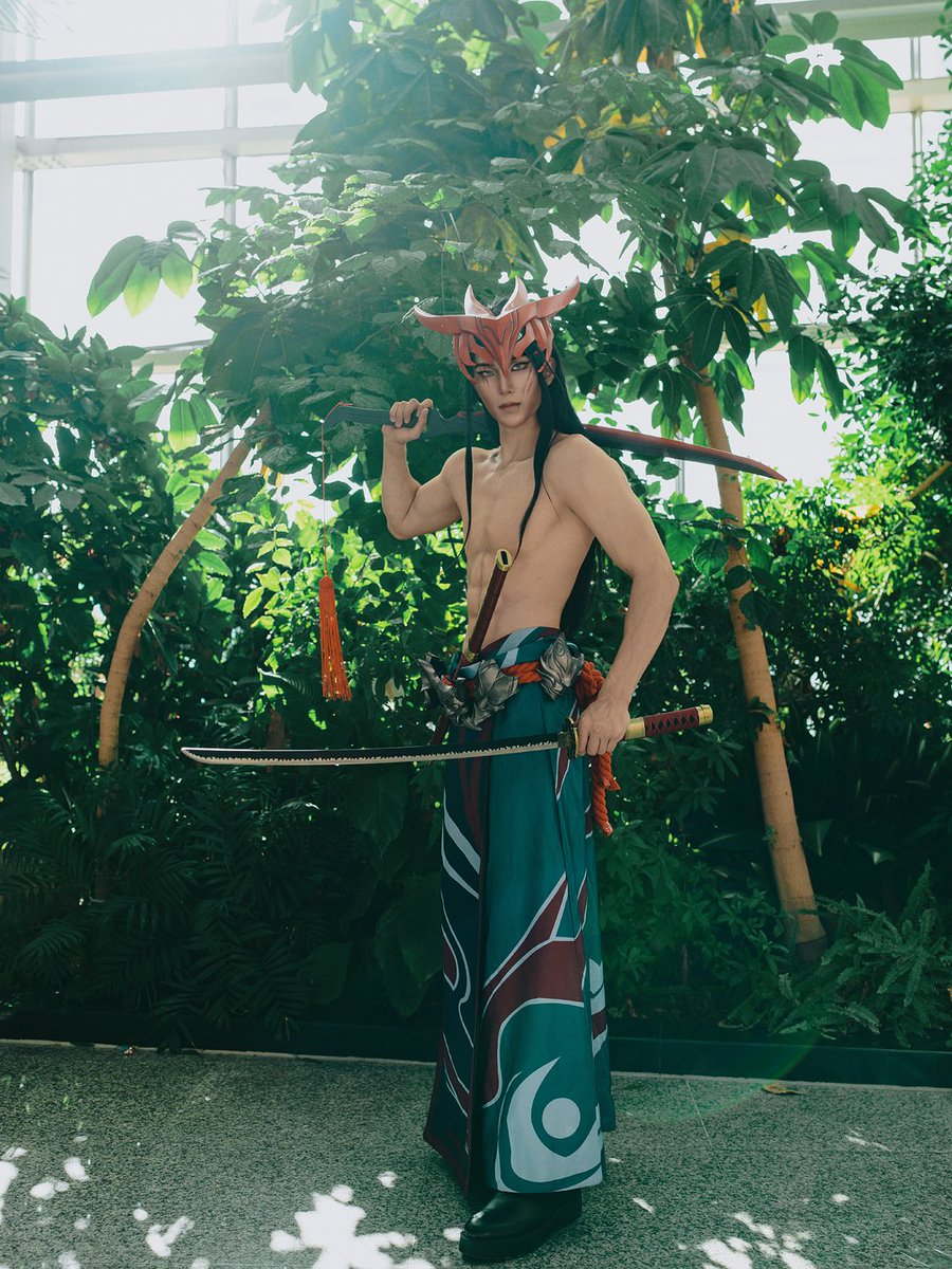 Dkejeidccc's tweet image. #LeagueOfLegends #cosplay 
#yone 

@SteinsAnime