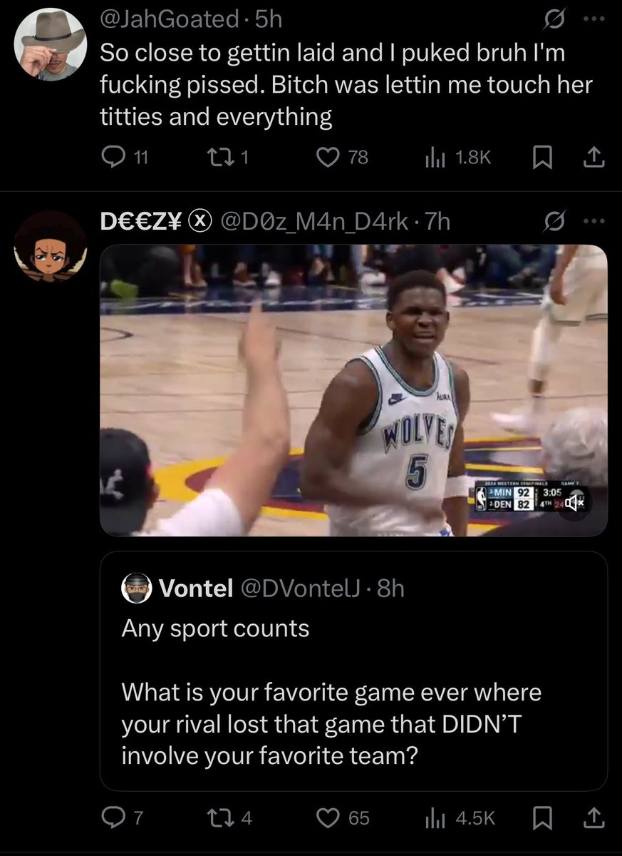 ExtinctKB's tweet image. My TL is so funny man