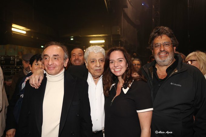 Linformatrice1's tweet image. Le seul communautarisme que tolèrent Éric Zemmour et sa compagne, Sarah Knafo.