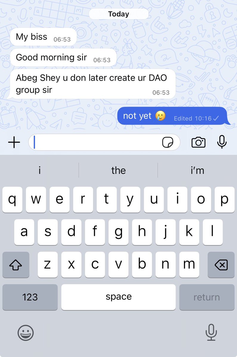 Senpai_o1's tweet image. ever since i took down my community
i’ve been getting loads of messages like this, so y’all want me to create another community 🥲
i’m still thinking about it 😅
but if i did, would you get in ?