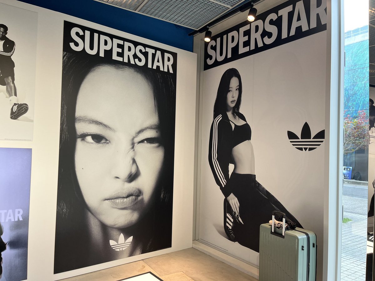 keitadj3's tweet image. #BLACKPINK ジェニ ポスター(渋谷)4
#JENNIE adidas Originals posters in Shibuya, Tokyo Japan